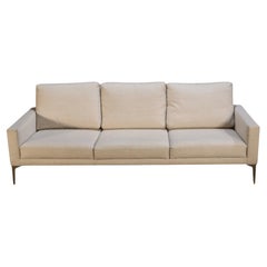 Beige Large Sofa by Edward Wormley