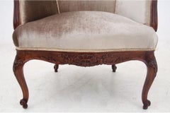 Beige Louis Philippe Armchairs, France, Around 1910
