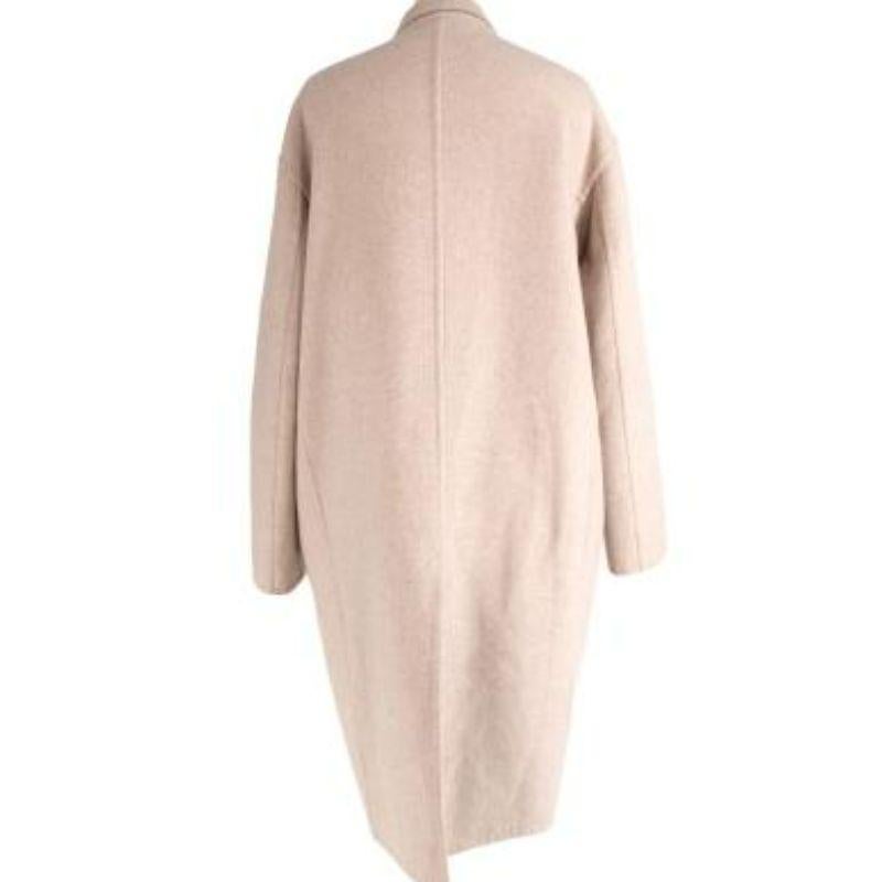 cream cashmere coat