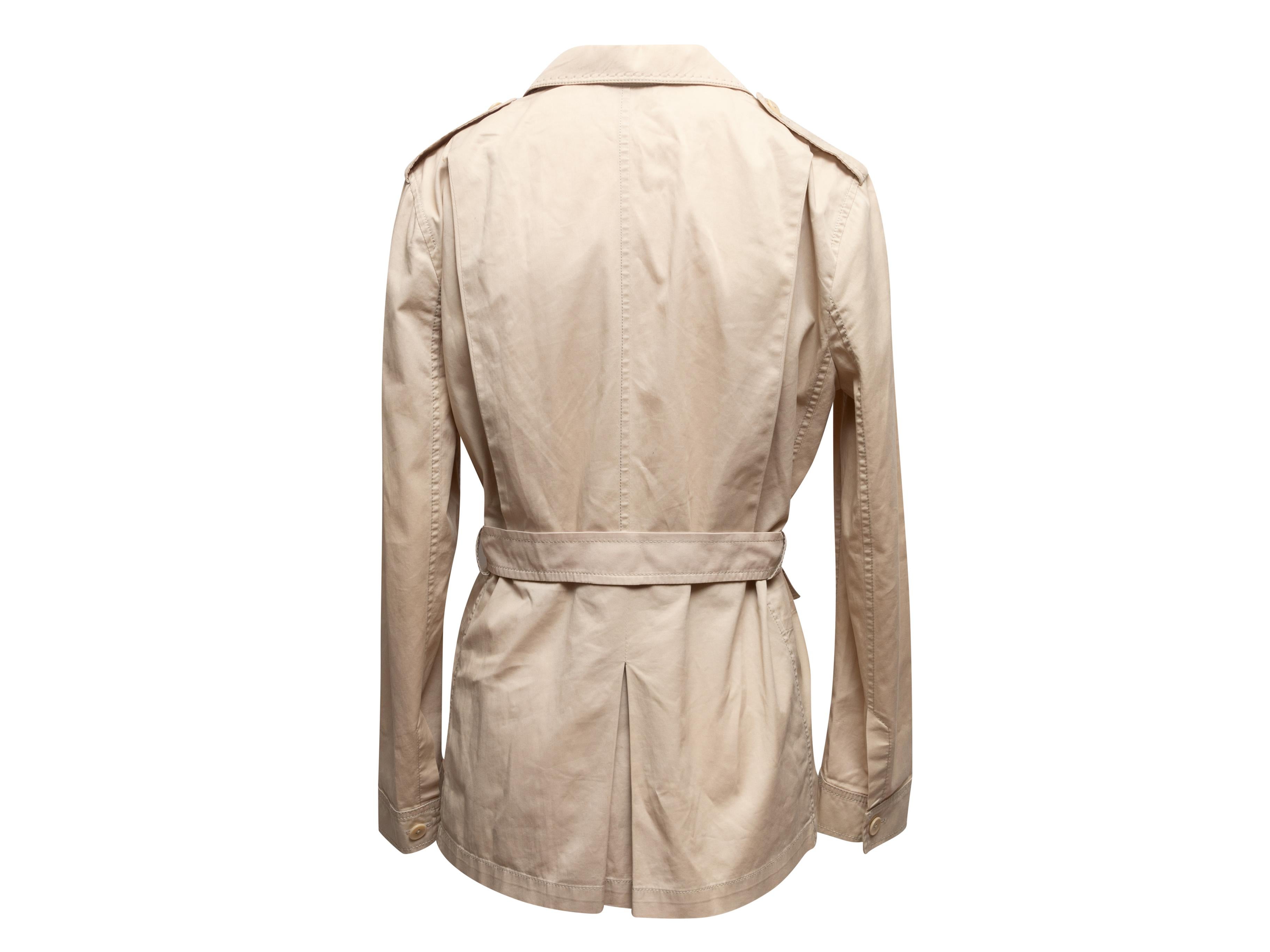 Women's Beige Max Mara Cargo Jacket