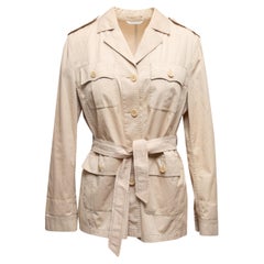 Beige Max Mara Cargo Jacket