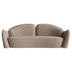 Canapé beige à mémoire de forme par Plyus Design