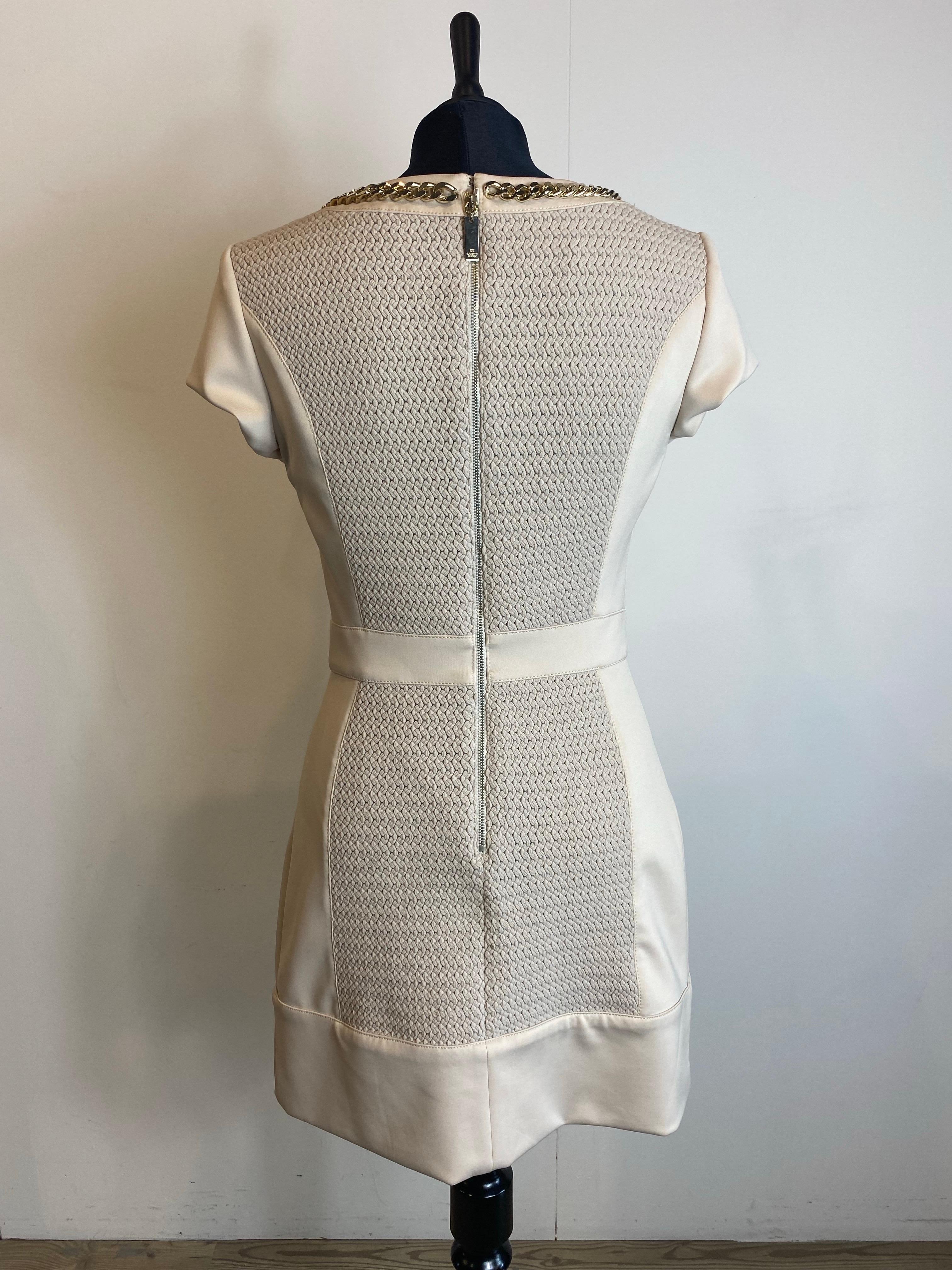 Beige midi dress Elisabetta franchi For Sale 2