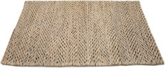 Beige Modern Natural Style Handmade Custom Jute Rug