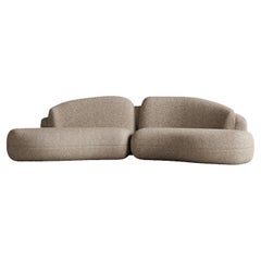 Beige MRS 3 Sofa by Plyus Design