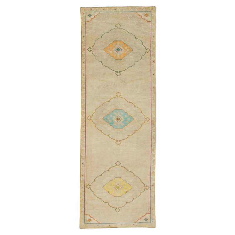 Turkish Vintage Anatolian Rug 3'4