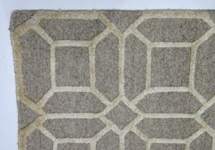 Beige Octagons Pattern Rug