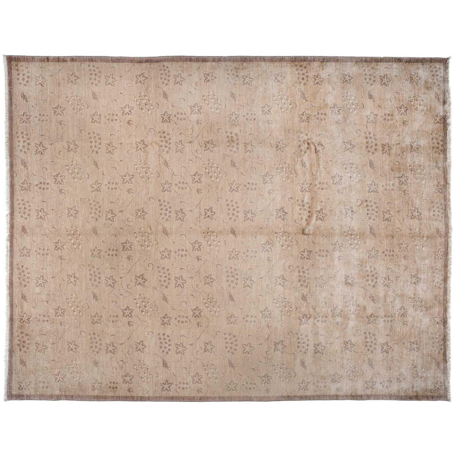 Traditional Pakistani Design with Floral Medallions and Vines For Sale ...