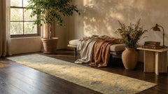 Beige Persian Wool Hand Knotted Runner 3 ft x 18 ft , Gallery for Hallway