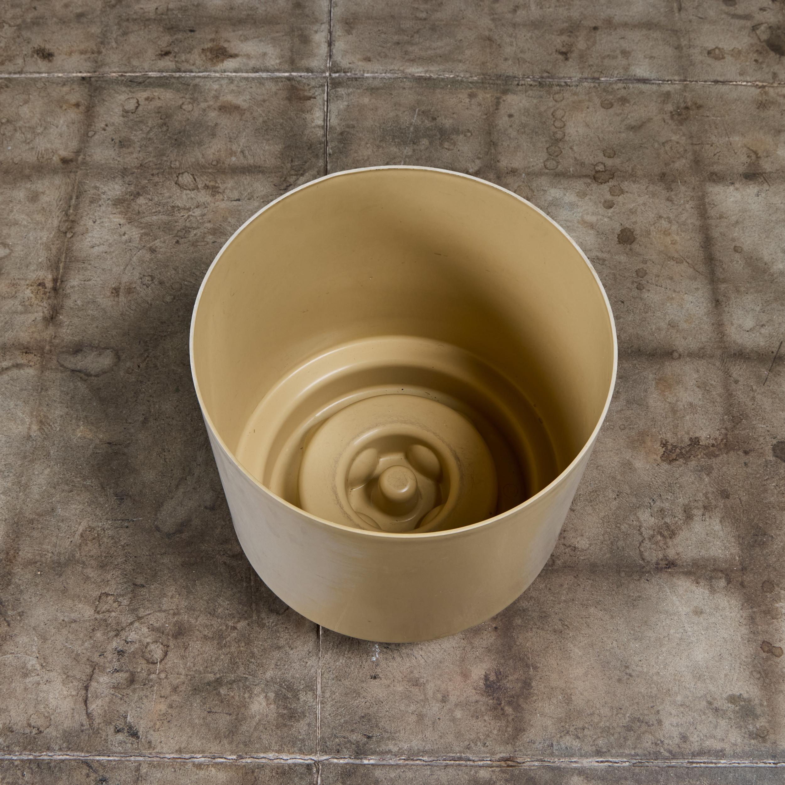 Fioriera beige di Anna Castelli Ferrieri per Kartell in vendita 1