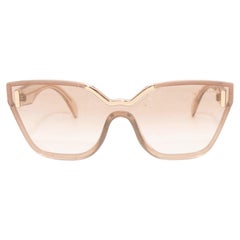 Beige Prada Cat-Eye Sunglasses