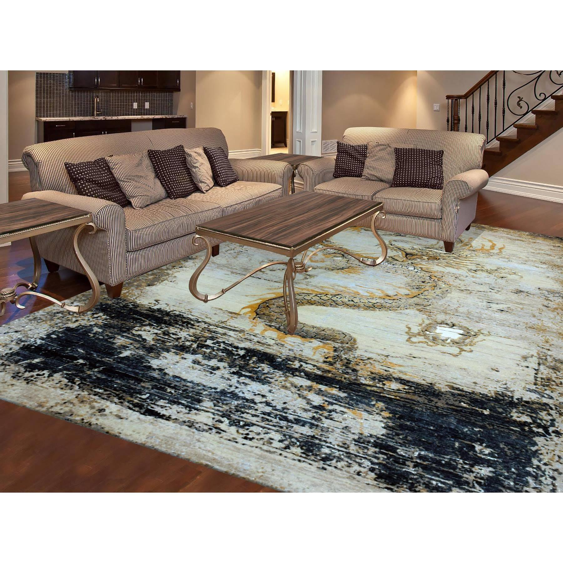This fabulous Hand-Knotted carpet has been created and designed for extra strength and durability. This rug has been handcrafted for weeks in the traditional method that is used to make
Exact Rug Size in Feet and Inches : 8' x 10'4