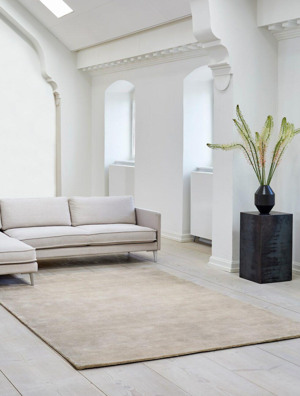 Danish Beige Repeat Carpet by Massimo Copenhagen For Sale