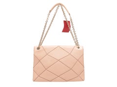 Beige Roger Vivier Geometric Patterned Shoulder Bag