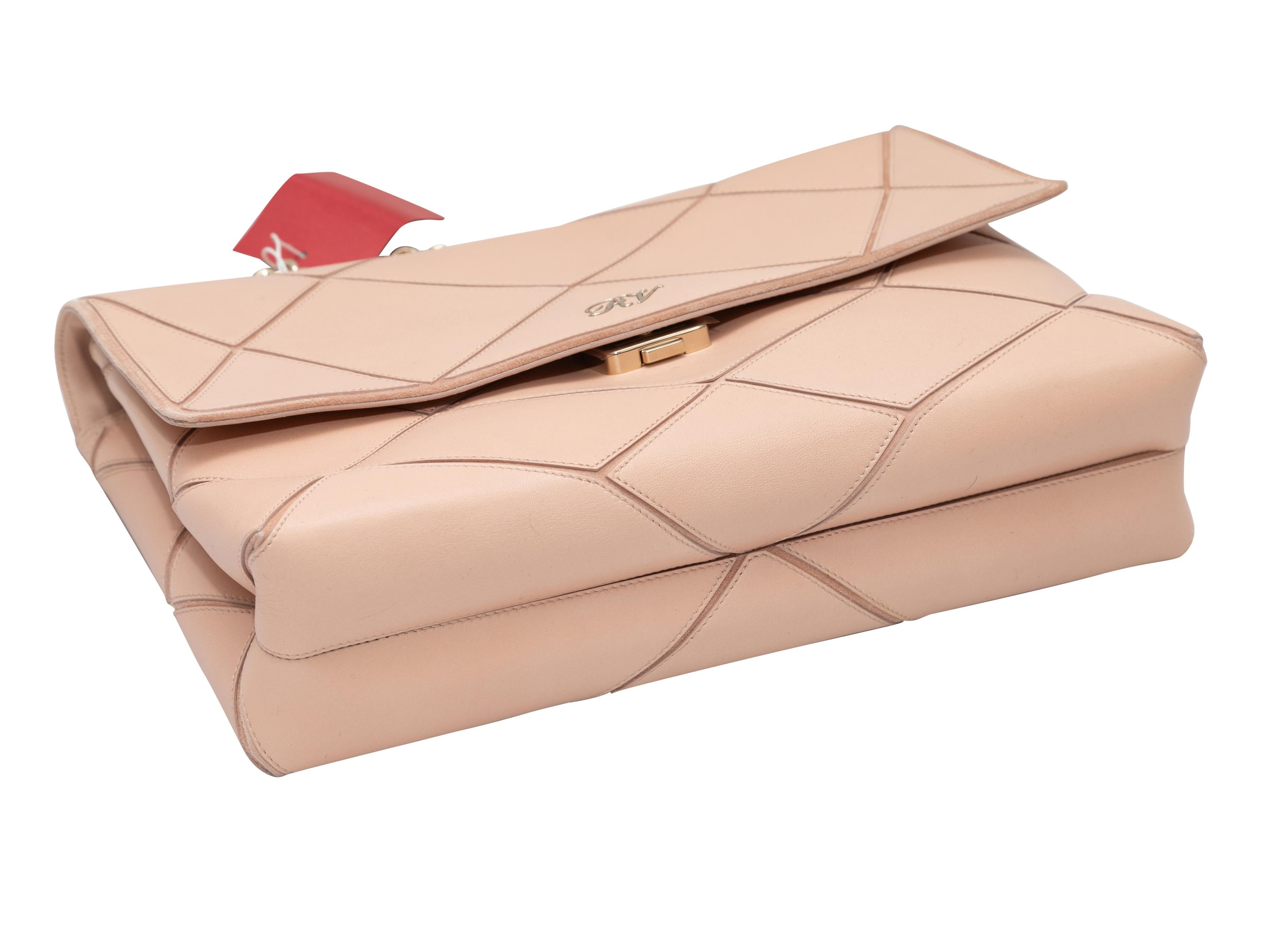 Women's or Men's Beige Roger Vivier Geometric Patterned Shoulder Bag For Sale