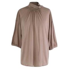 Beige Roll neck Jumper