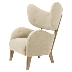 Sahco Beige Cero Roble Natural Silla My Own Lounge Chair by Lassen