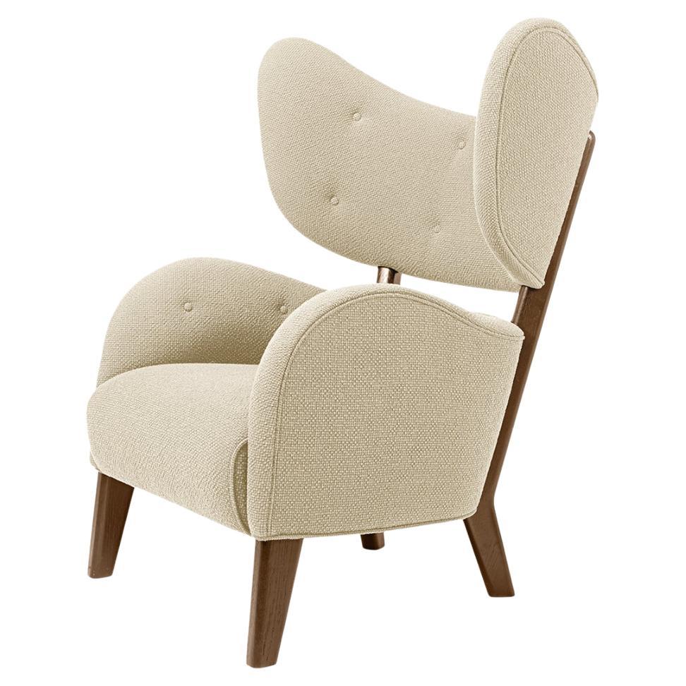Sahco Zero Smoked Oak My Own Chair, Loungesessel von Lassen, beige im Angebot