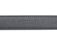 Cintura sottile in pelle beige di Saint Laurent