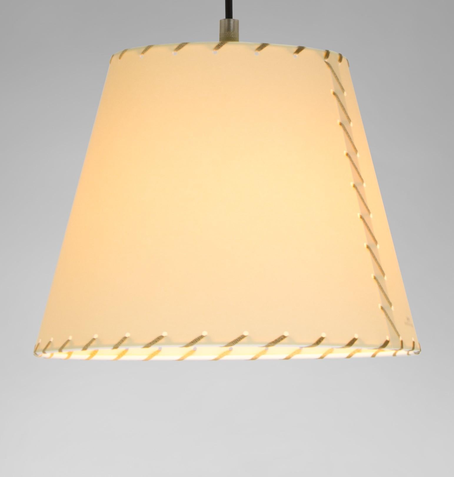 Modern Beige Sísísí Cónicas MT1 Pendant Lamp by Santa & Cole For Sale