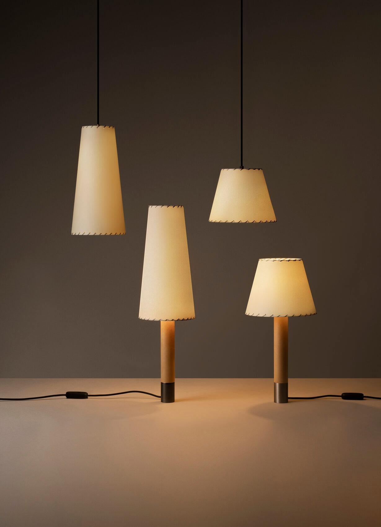 Beige Sísísí Cónicas PT1 Pendant Lamp by Santa & Cole In New Condition For Sale In Geneve, CH