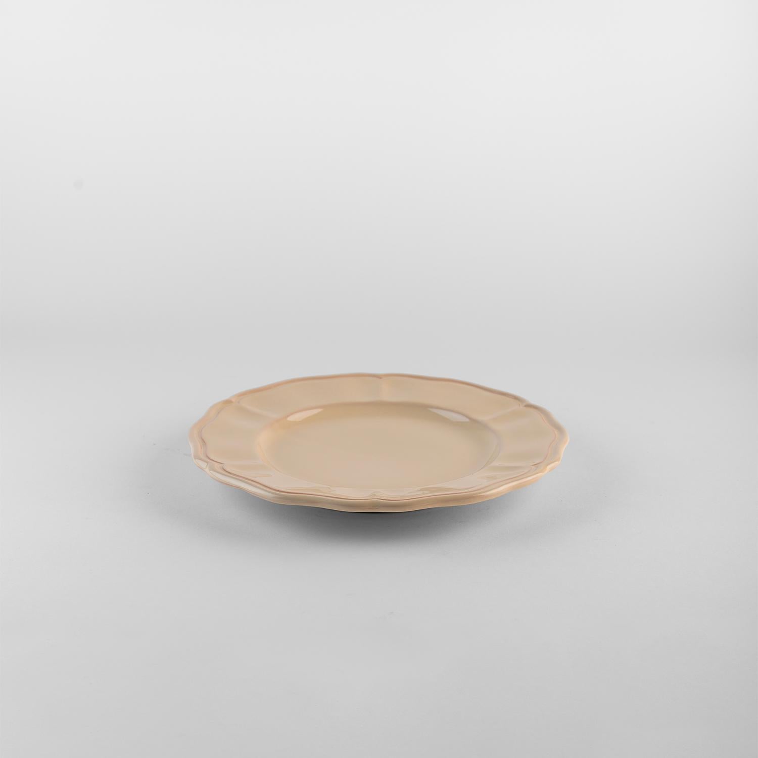 Los platos hondos beige sirven: Sopa, soporte, plato auxiliar para 4. Hecho a mano en Italia 2024 Italiano en venta