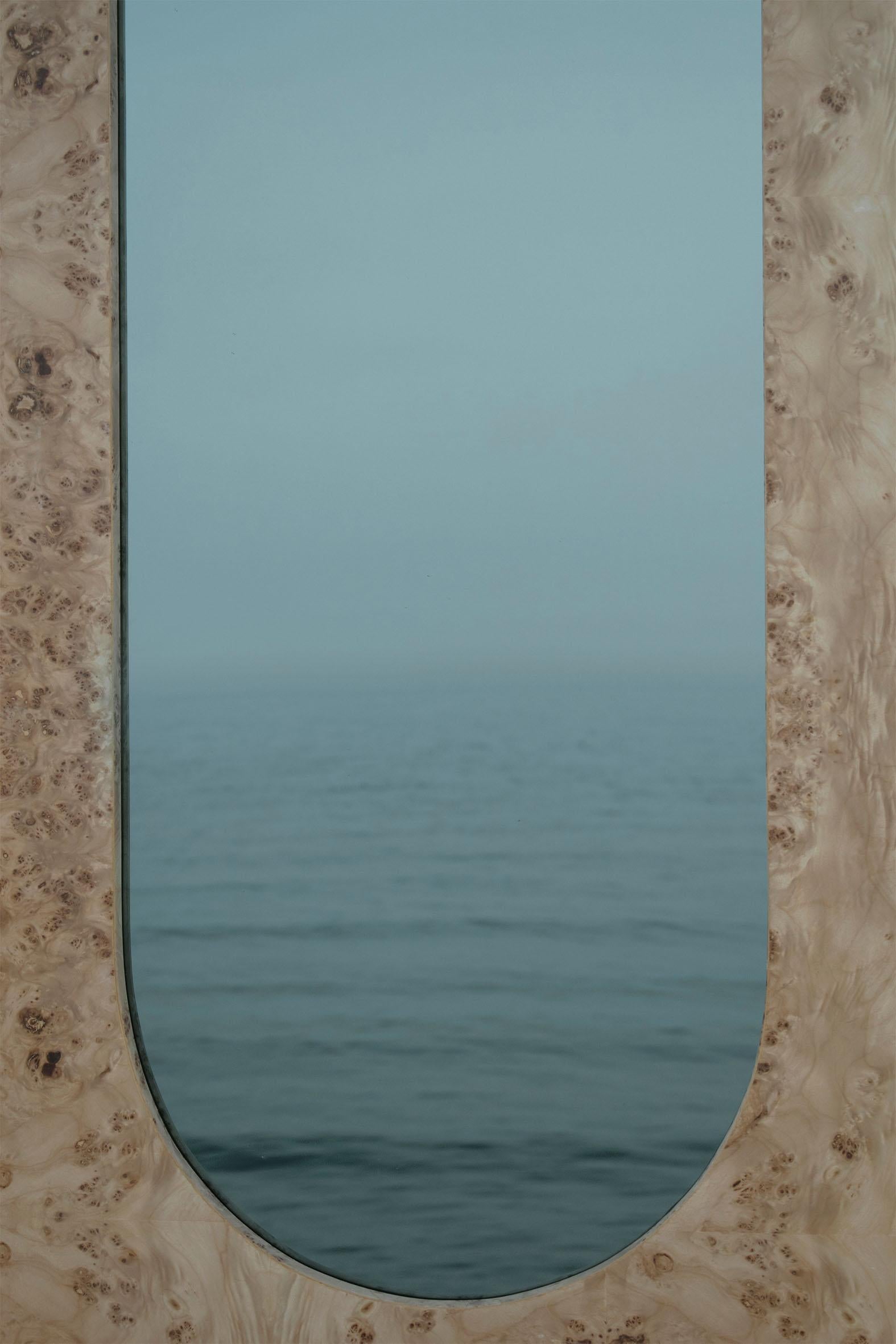 Beige Standing Mirror by Studio Christinekalia 2