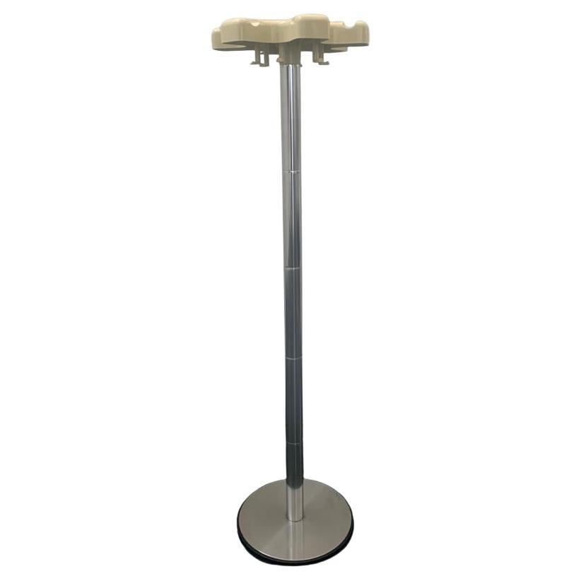 Beige Steel Coat Rack by Lucci & Orlandini for Velca, 1970s For Sale