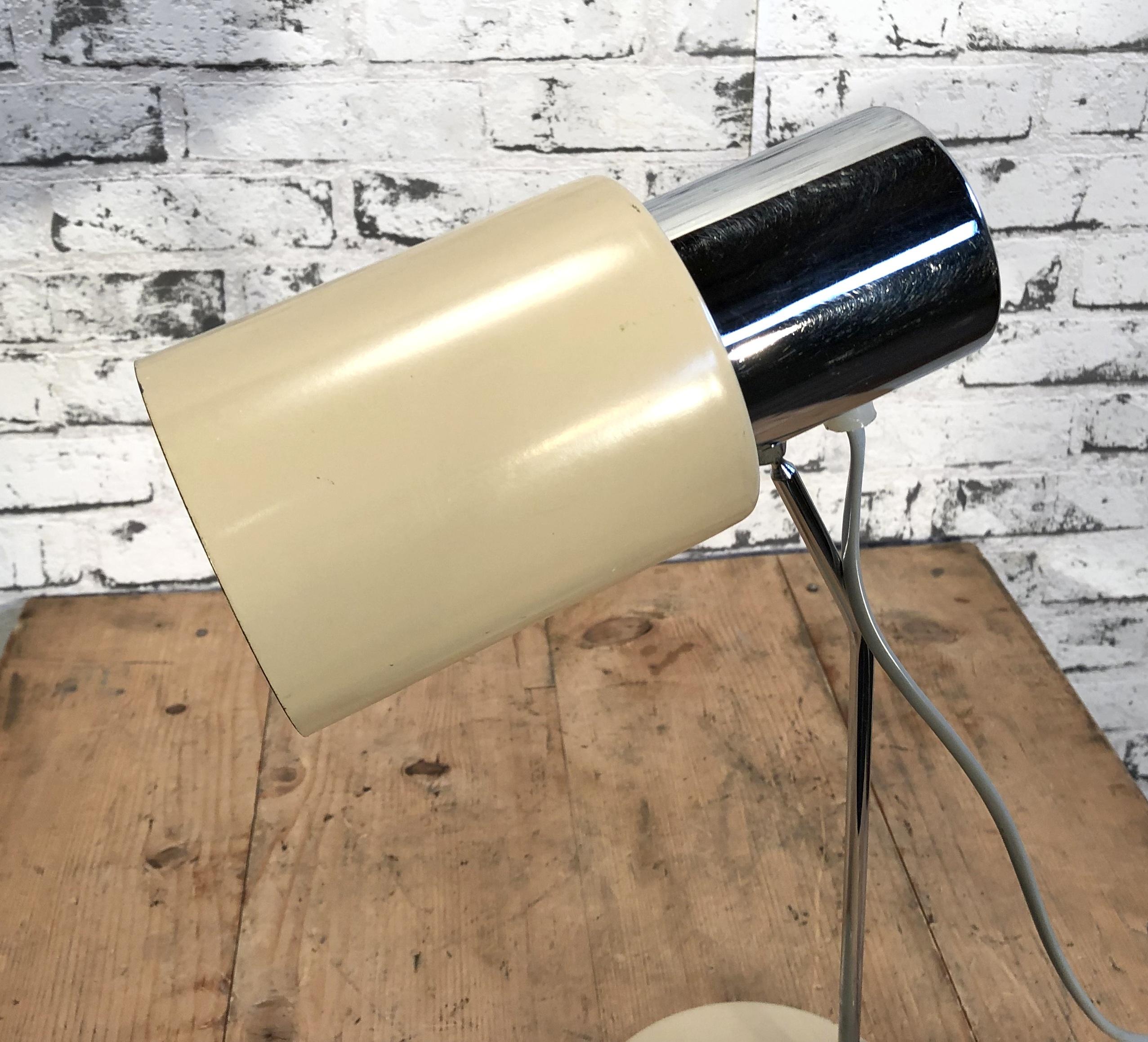 Late 20th Century Beige Table Lamp By Josef Hurka For Napako, 1970s