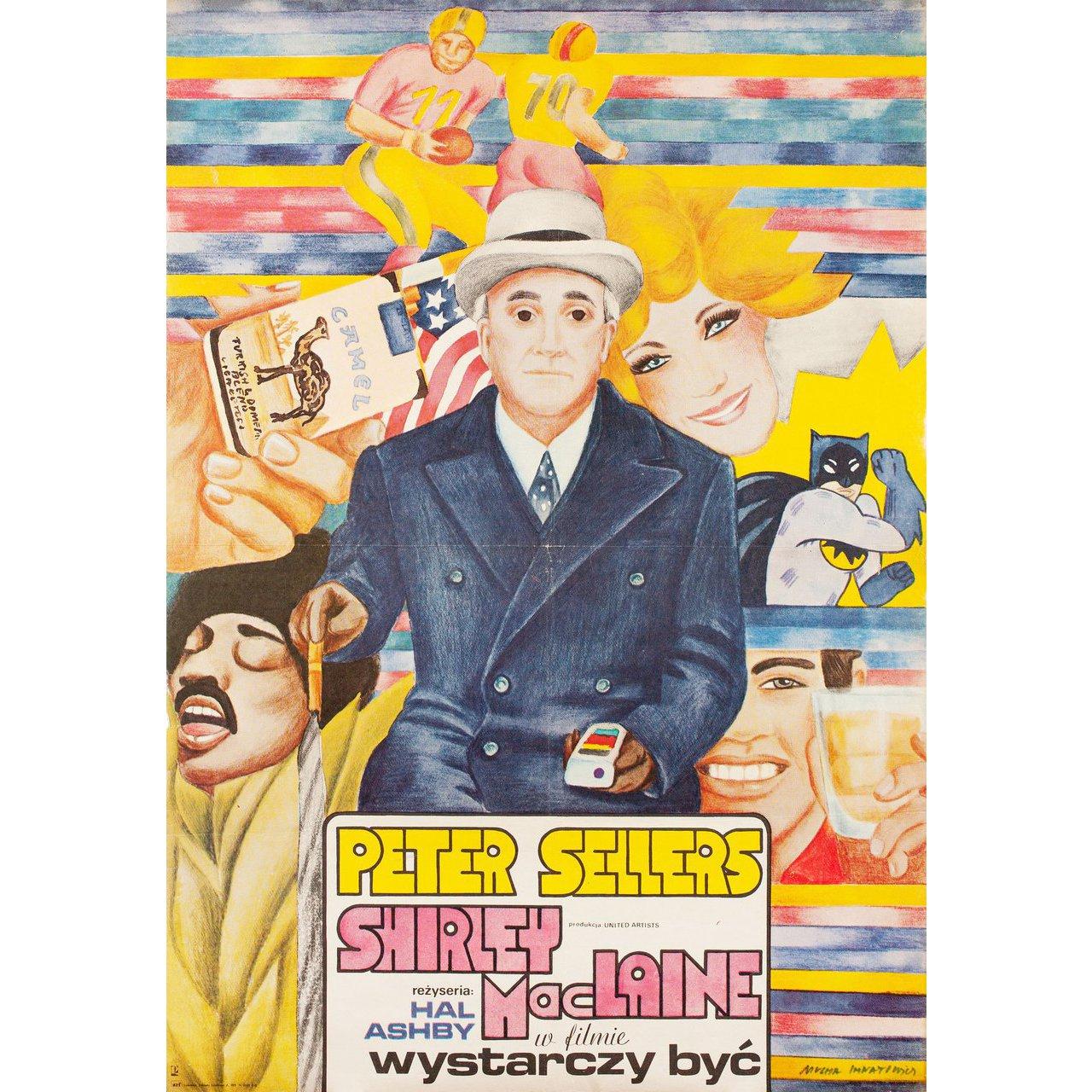 Being There 1980 Polish B1 Film Poster In Good Condition In New York, NY