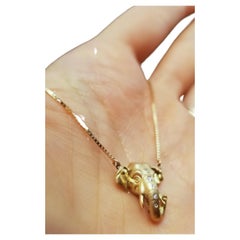 Bejeweled Elephant Necklace