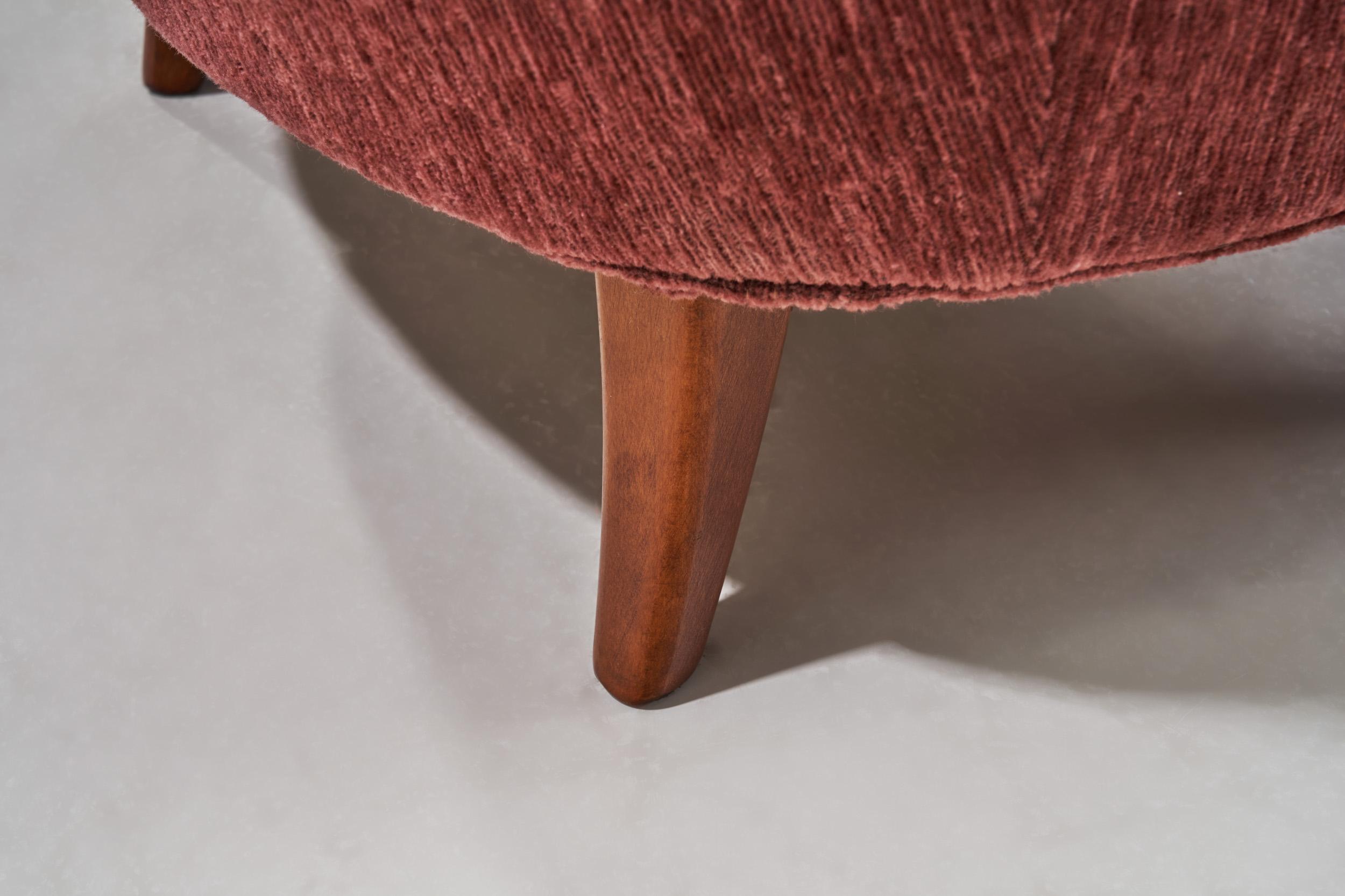 Bejra Möbel Tibro Upholstered Armchairs, Sweden, 1960s For Sale 6