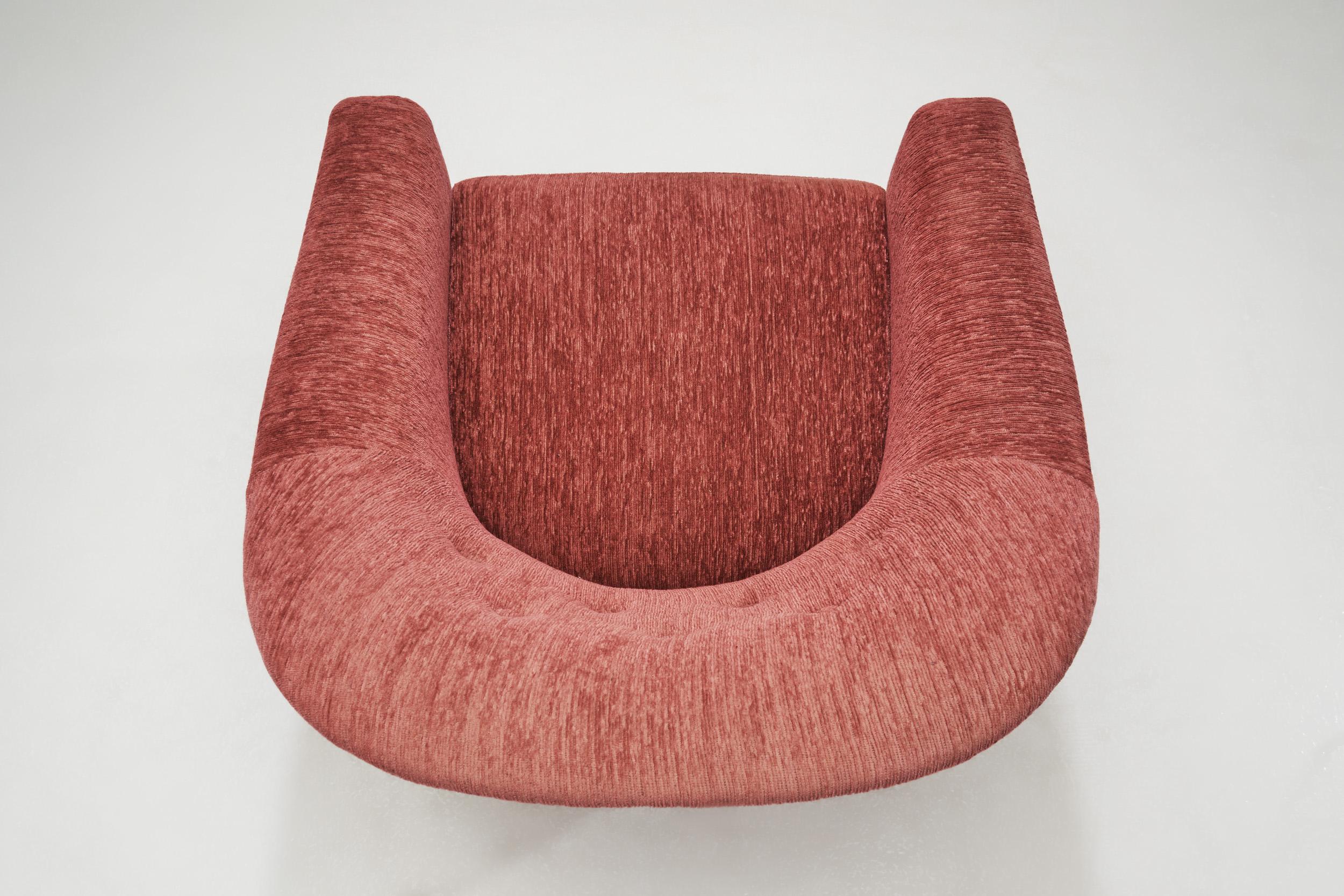 Bejra Möbel Tibro Upholstered Armchairs, Sweden, 1960s For Sale 1