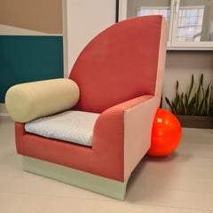 Fauteuil Bel Air de Peter Shire, Memphis Milano
