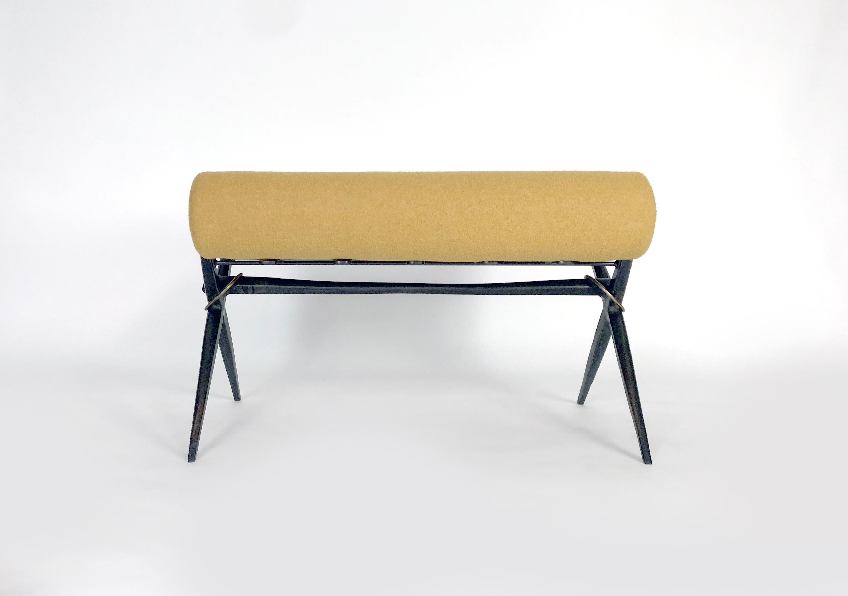 Modern Bel Air Bench by Bourgeois Boheme Atelier For Sale