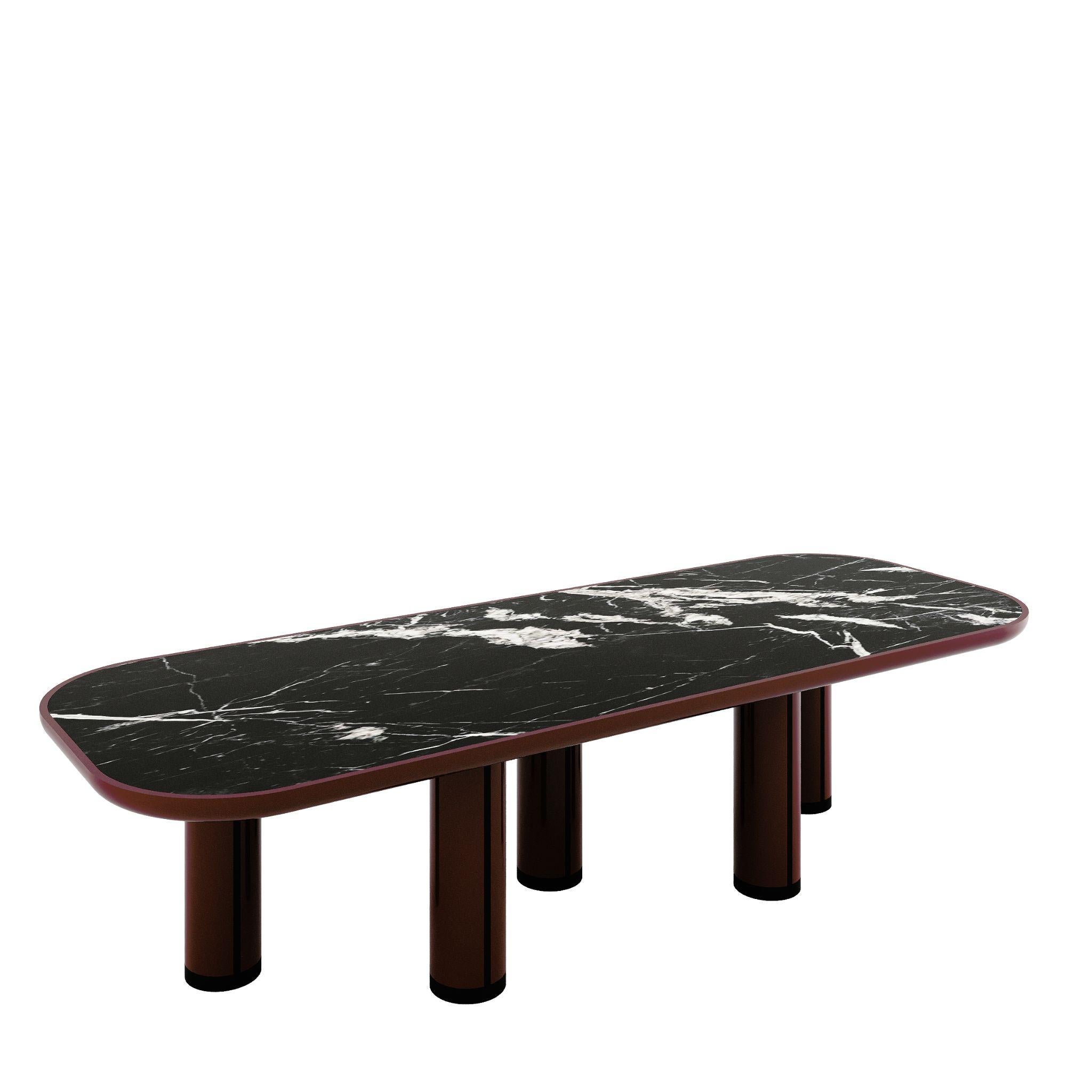 BEL-AIR five-legged dining table with ceramic top In New Condition For Sale In Frazão, Porto