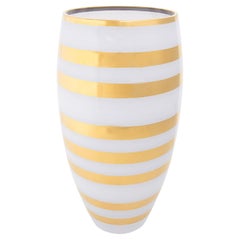 Bel Canto Olive Shape Glass Vase by Vetrerie di Empoli