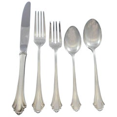 Bel Chateau by Lunt Sterling Silver Flatware Set for 12 Service, 60 Pieces