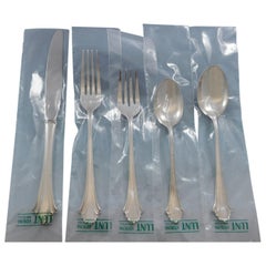 Bel Chateau by Lunt Sterling Silver Flatware Set for 8 Service 40 Pieces New