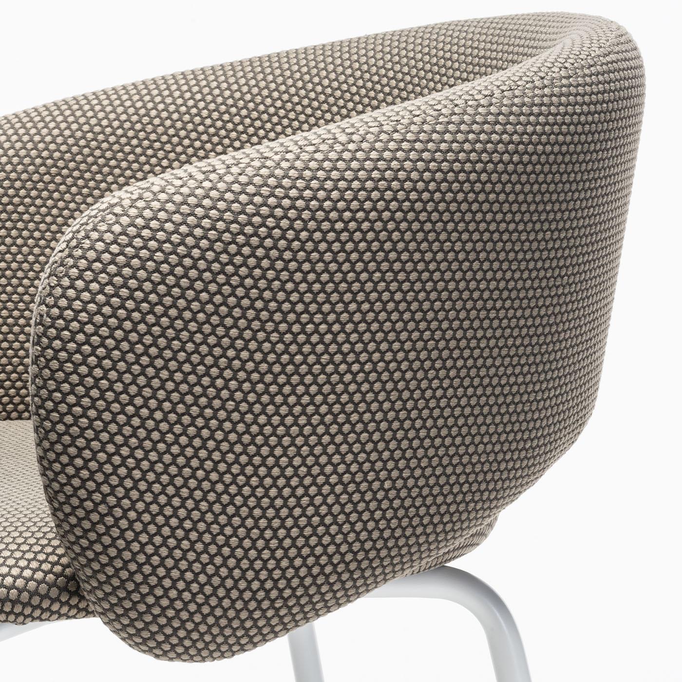 Metal Bel M Gray Chair By Pablo Regano For Sale