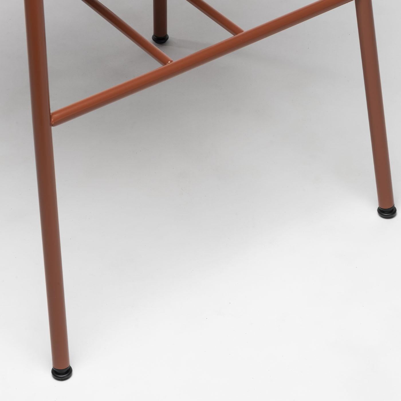 Tabouret de bar en terre cuite Bel M-Sg-65 par Pablo Regano Neuf - En vente à Milan, IT
