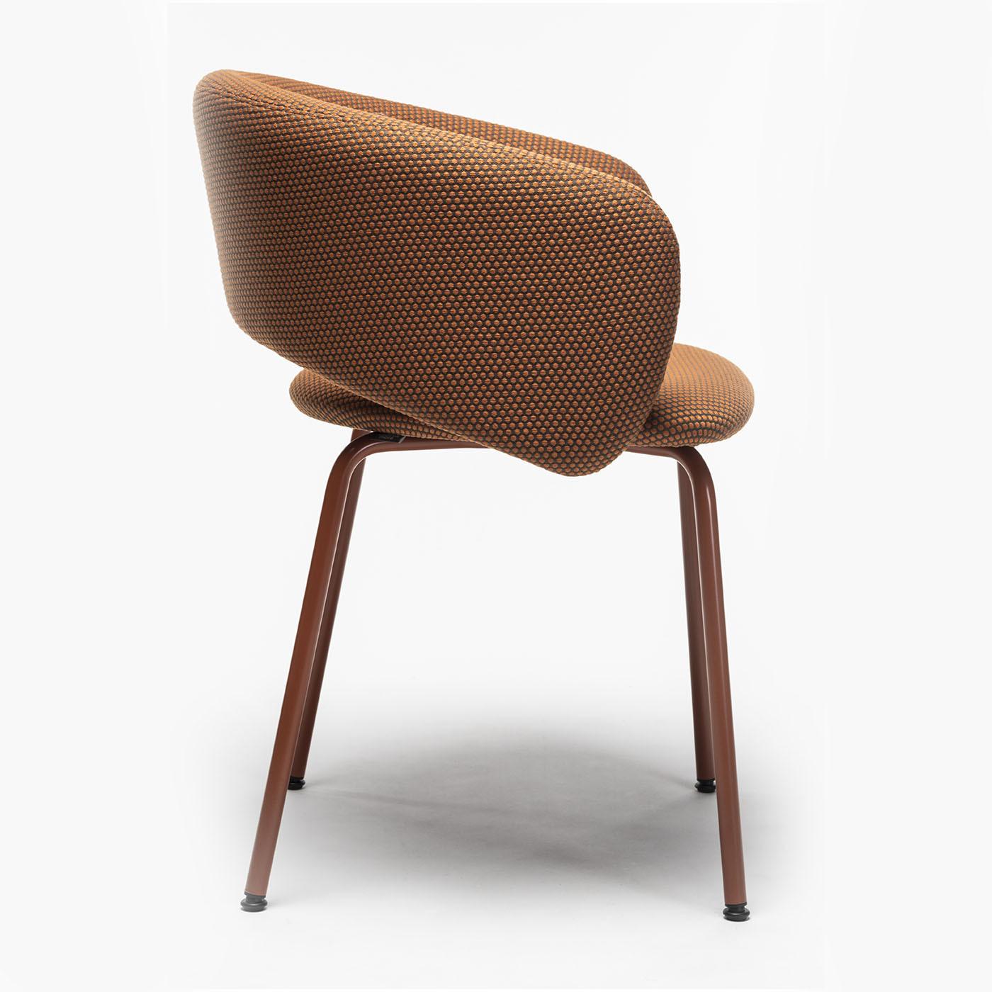 Contemporary Bel M Terracotta Chair By Pablo Regano