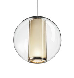 Bel Occhio Pendant Light in Orange by Pablo Designs