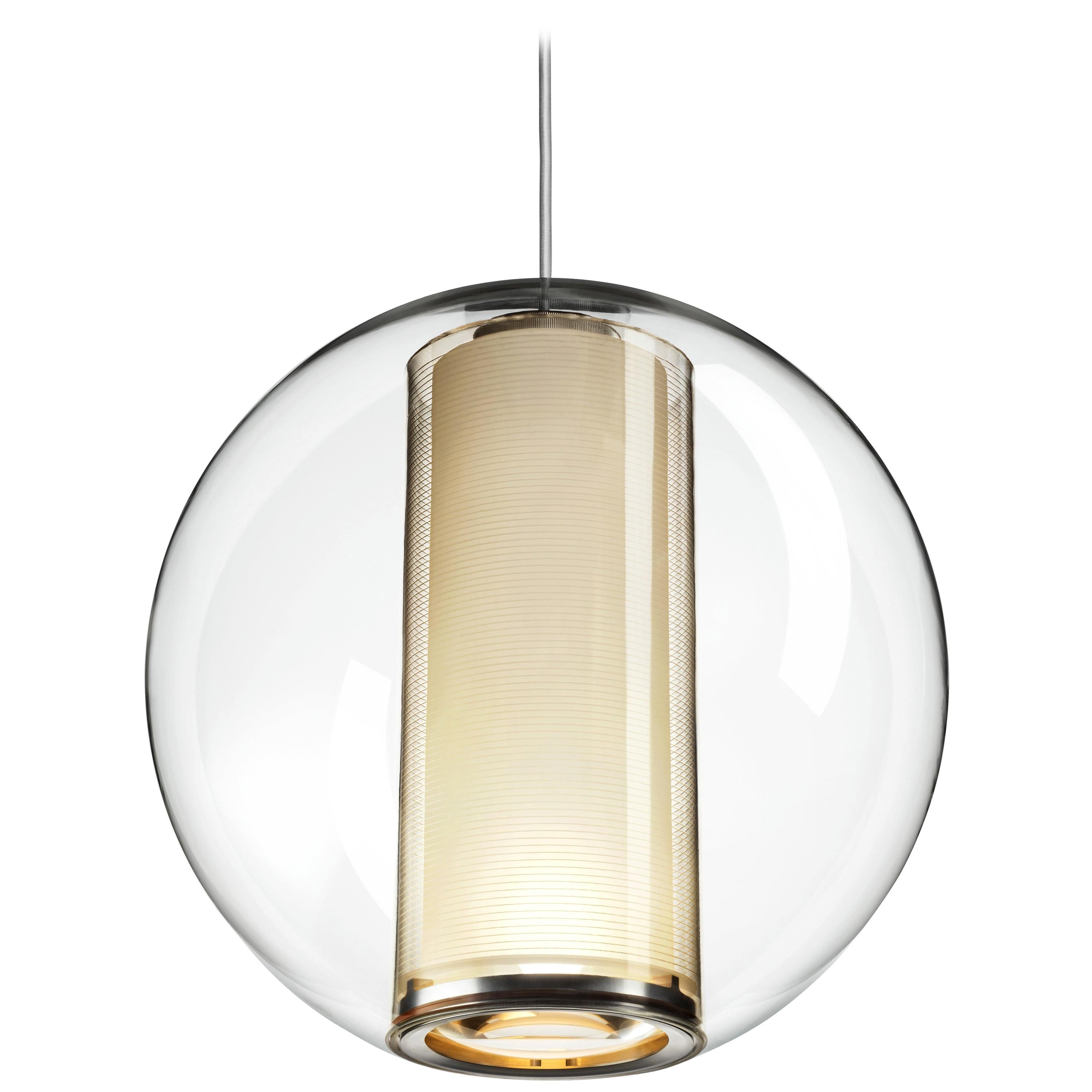 Lampe à suspension Bel Occhio blanche par Pablo Designs en vente