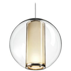 Bel Occhio Pendant Light in White by Pablo Designs