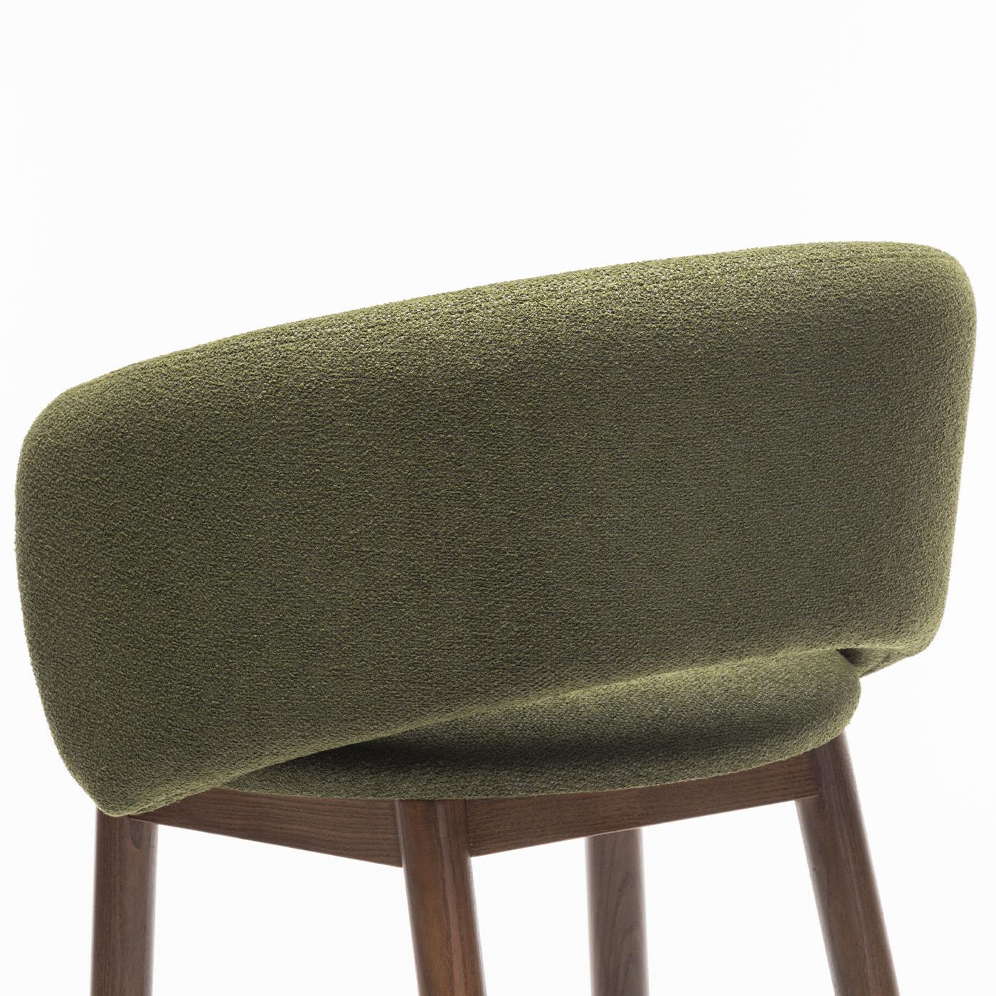 italien Tabouret de bar vert Bel Sg-65 par Pablo Regano en vente