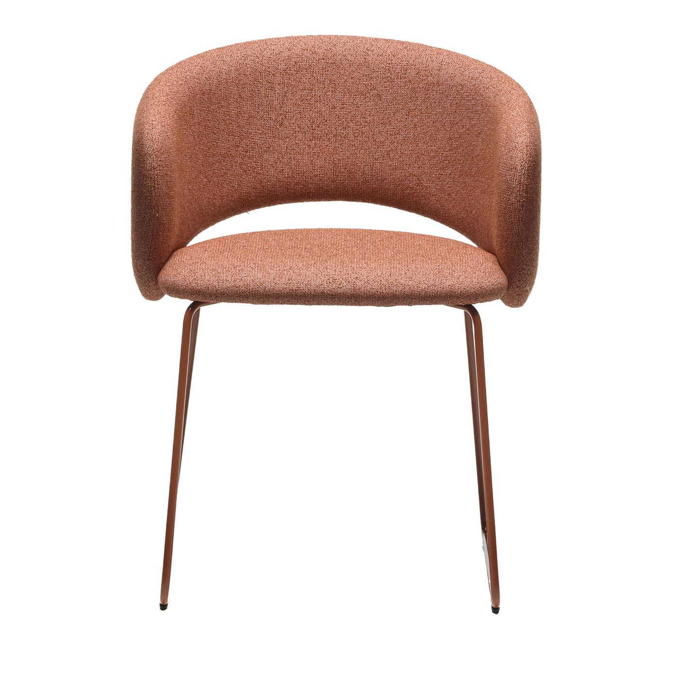Contemporary Bel Sl Terracotta Chair By Pablo Regano For Sale