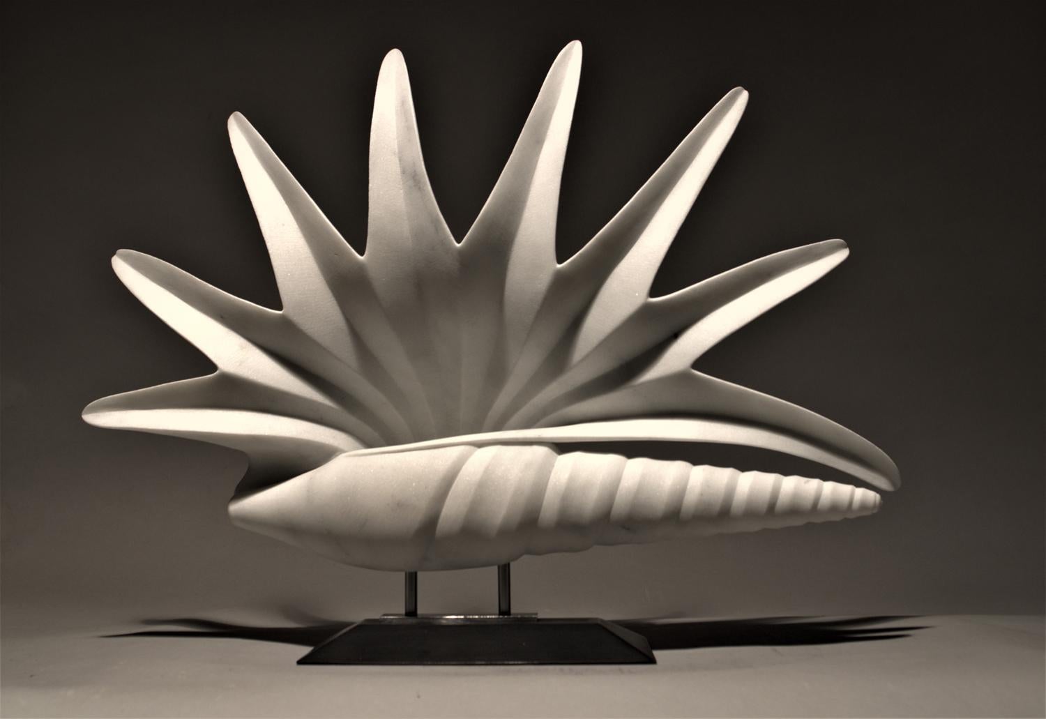 Concha de los Dioses: Mármol italiano de Carrara, Escultura