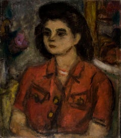 Woman in a Red Dress