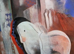 Art Déco Pferde und Aktfiguren